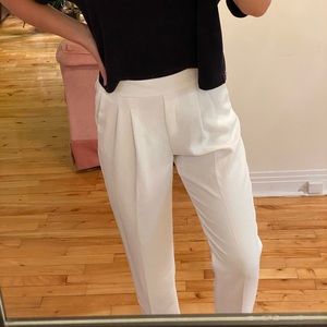 Babaton white pant